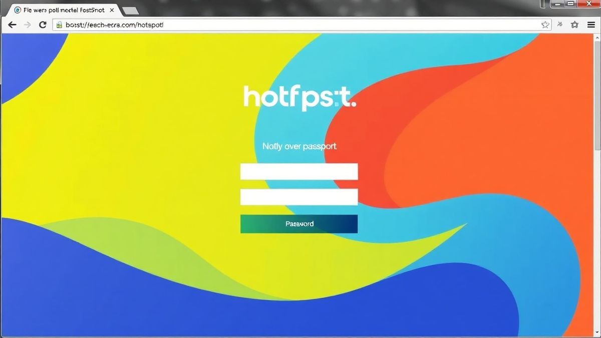 Boost Mobile hotspot admin login page in a web browser showing password field