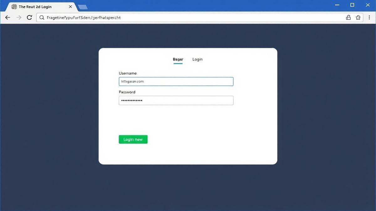 netgear orbi router login screen in browser, showing username and password fields